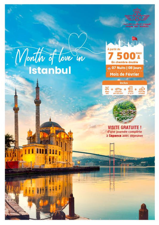 Plan Istanbul Chacque Semaine